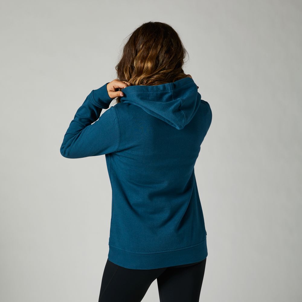Poleron Lifestyle Boundary Pullover Azul Fox Racing - Rideshop