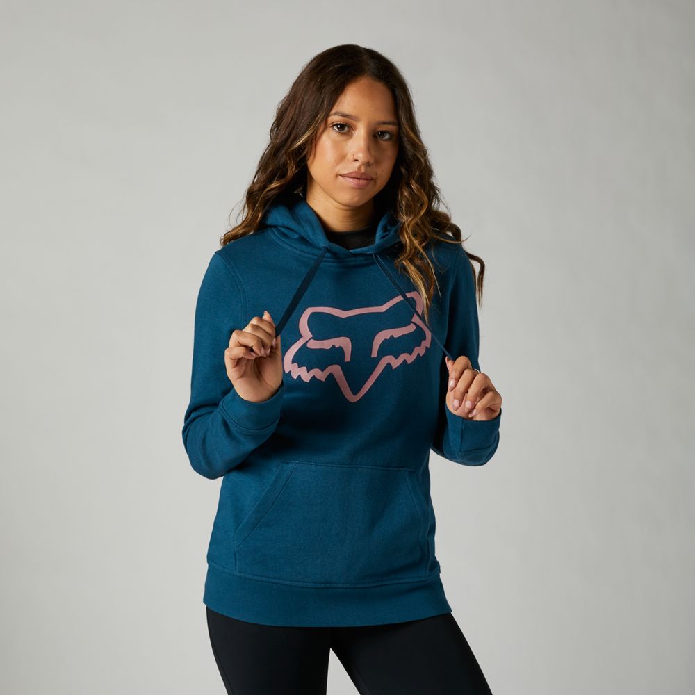 Poleron Lifestyle Boundary Pullover Azul Fox Racing - Rideshop