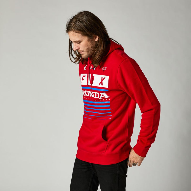 FOX Poleron Lifestyle Honda Pullover Rojo - Rideshop