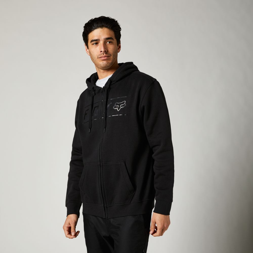 FOX Poleron Lifestyle Pinnacle Zip Negro/Negro - Rideshop