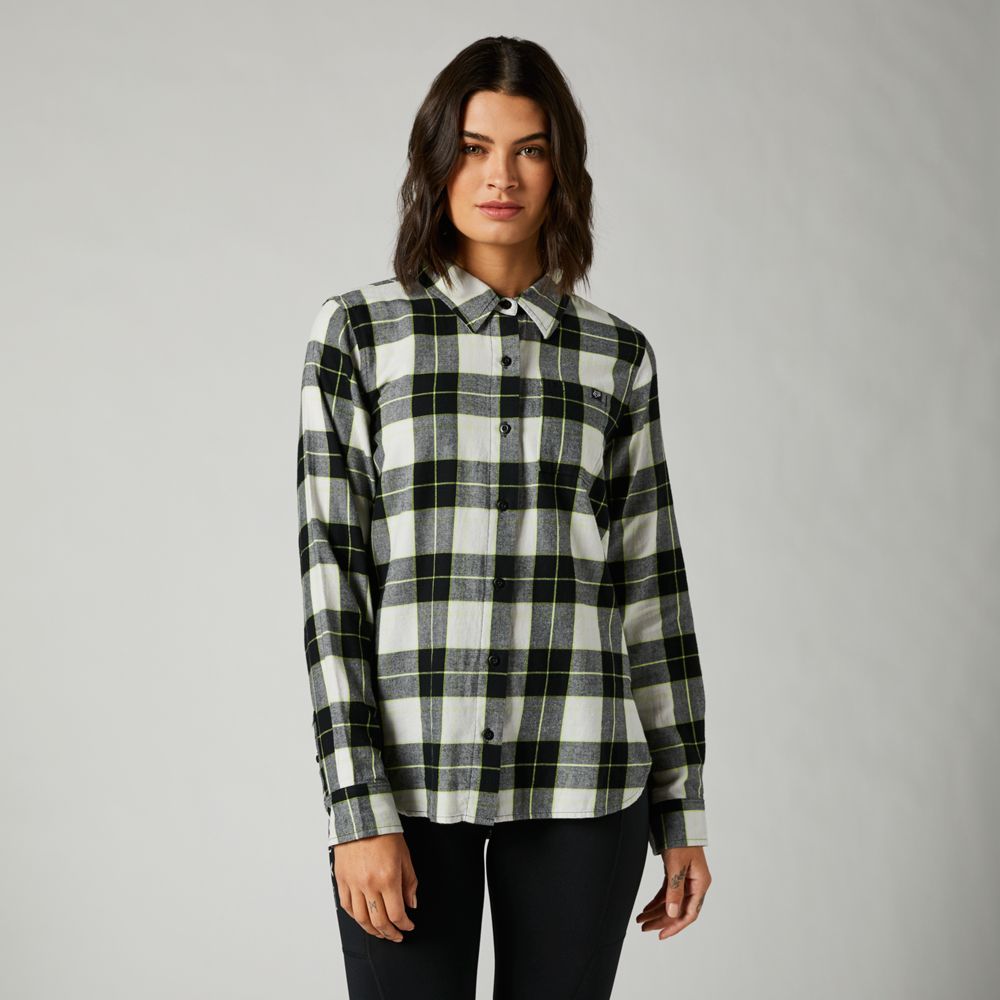 FOX Camisa Lifestyle Pines Gris - Rideshop