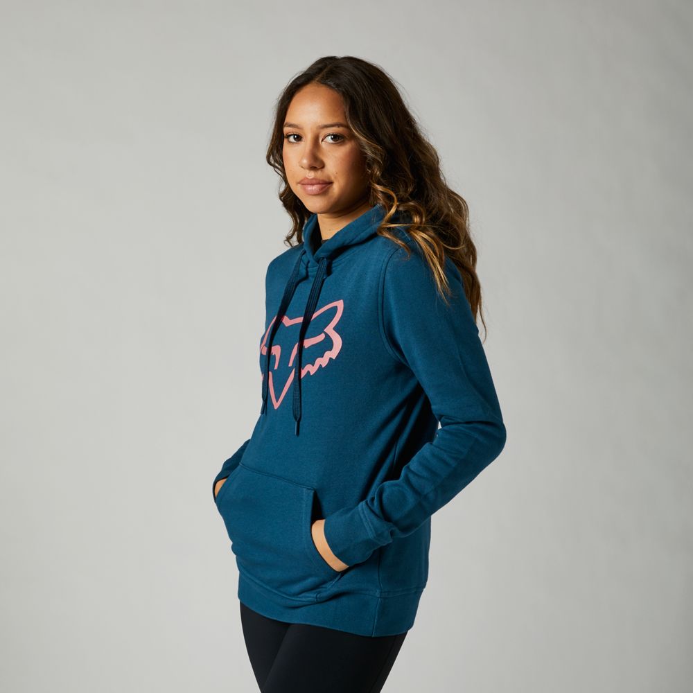 Poleron Lifestyle Boundary Pullover Azul Fox Racing - Rideshop