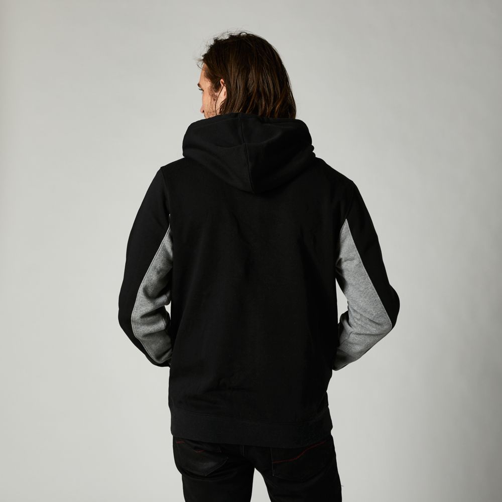 FOX Poleron Lifestyle Merz Pullover Negro - Rideshop