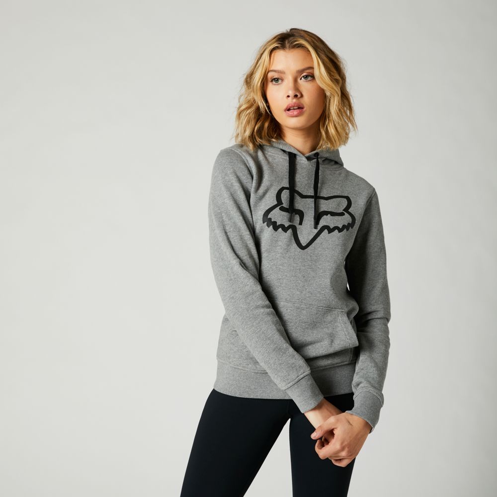 Poleron Lifestyle Boundary Pullover Gris Fox Racing - Rideshop