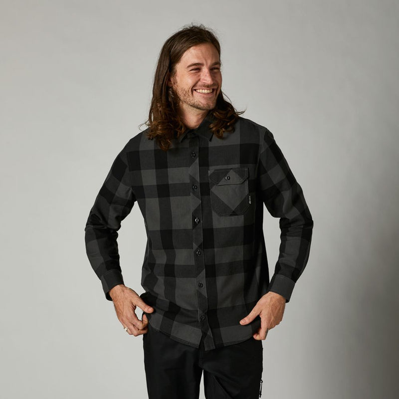 FOX Camisa Lifestyle Voyd 2.0 Negro - Rideshop