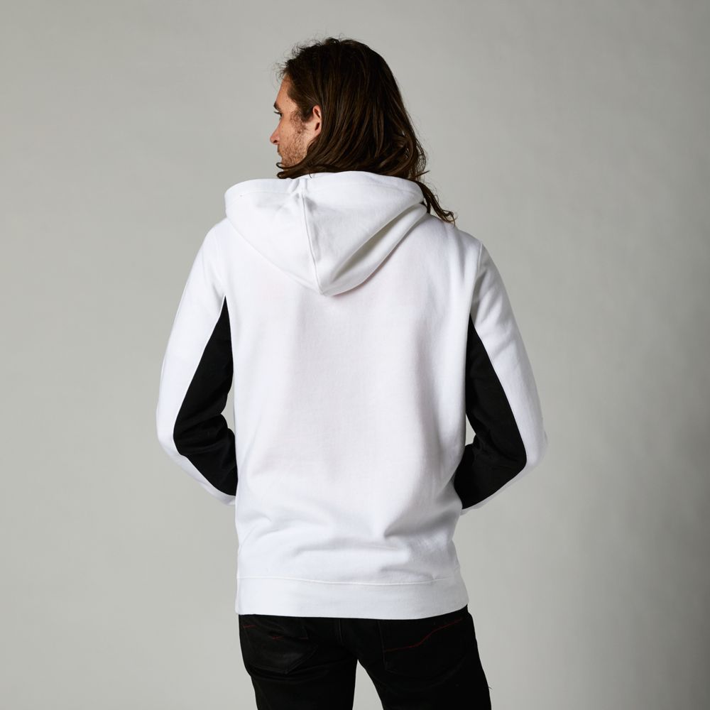 Poleron Lifestyle Merz Pullover Blanco Fox Racing - Rideshop