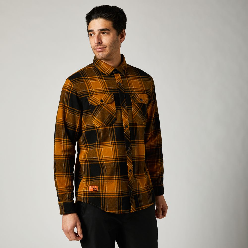 FOX Camisa Lifestyle Traildust 2.0 Dorado - Rideshop