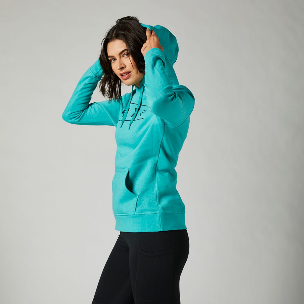 FOX Poleron Lifestyle Pinnacle Po Verde Azulado - Rideshop