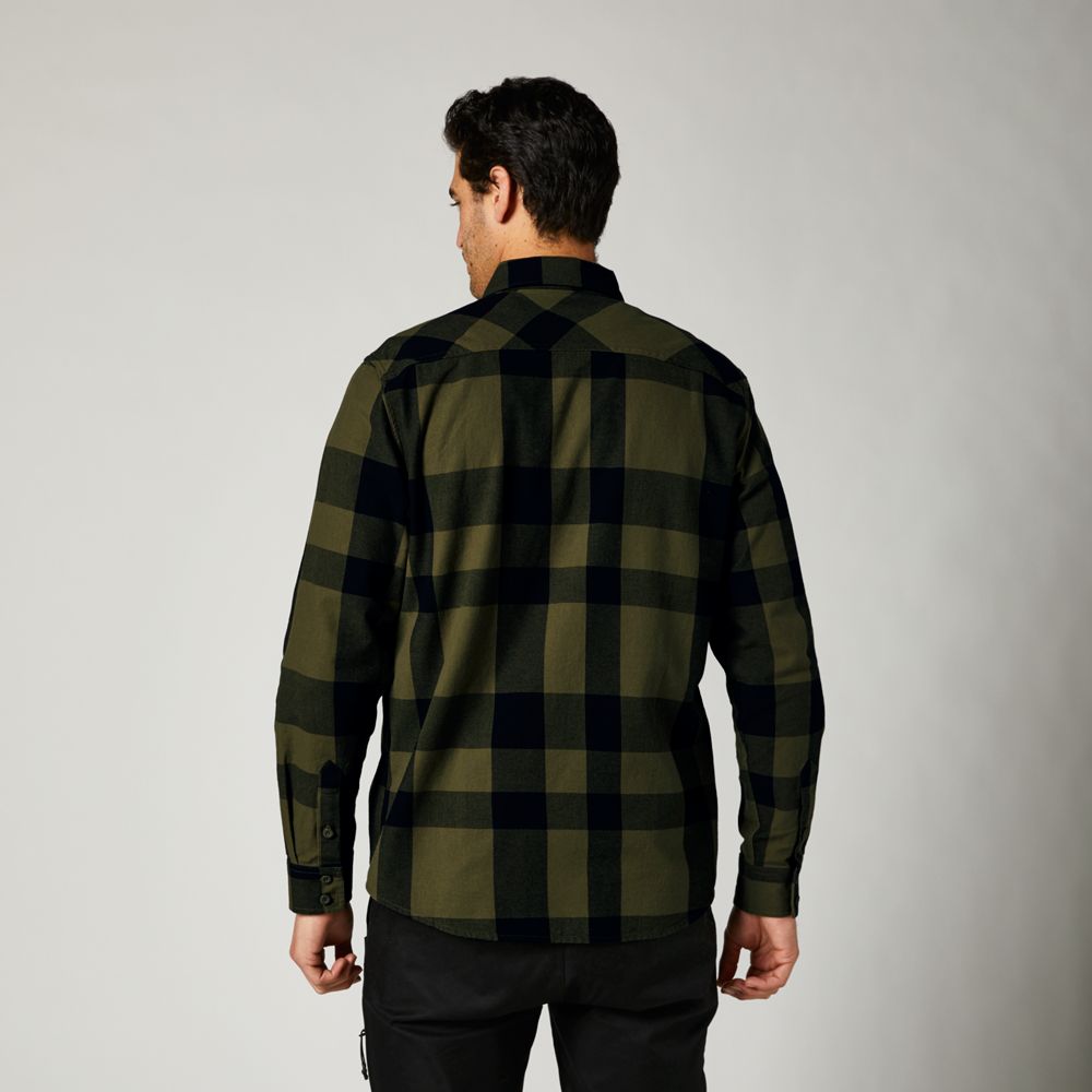 FOX Camisa Lifestyle Voyd 2.0 Verde - Rideshop