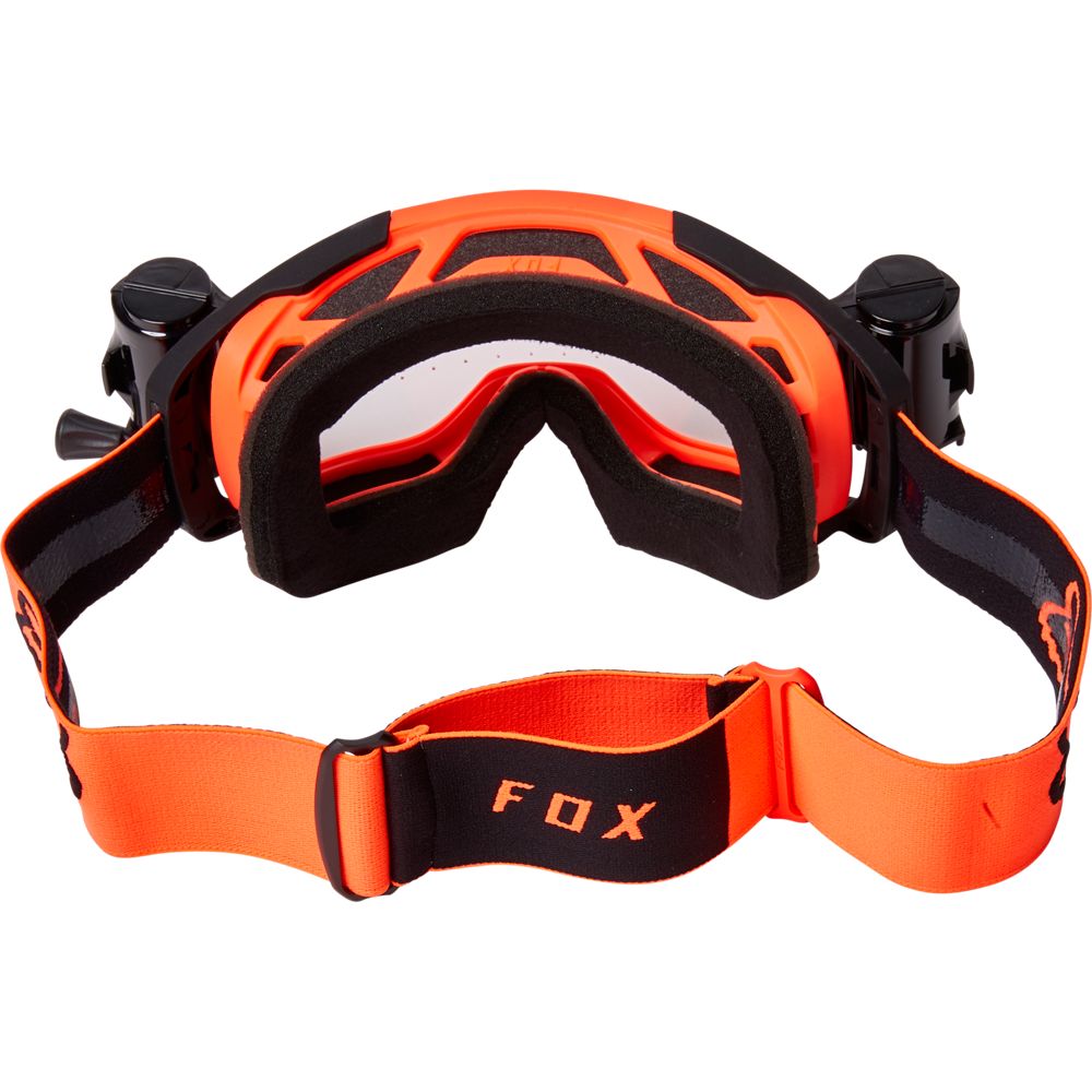 FOX Antiparra Moto Air Space Stray Roll Off Naranja - Rideshop