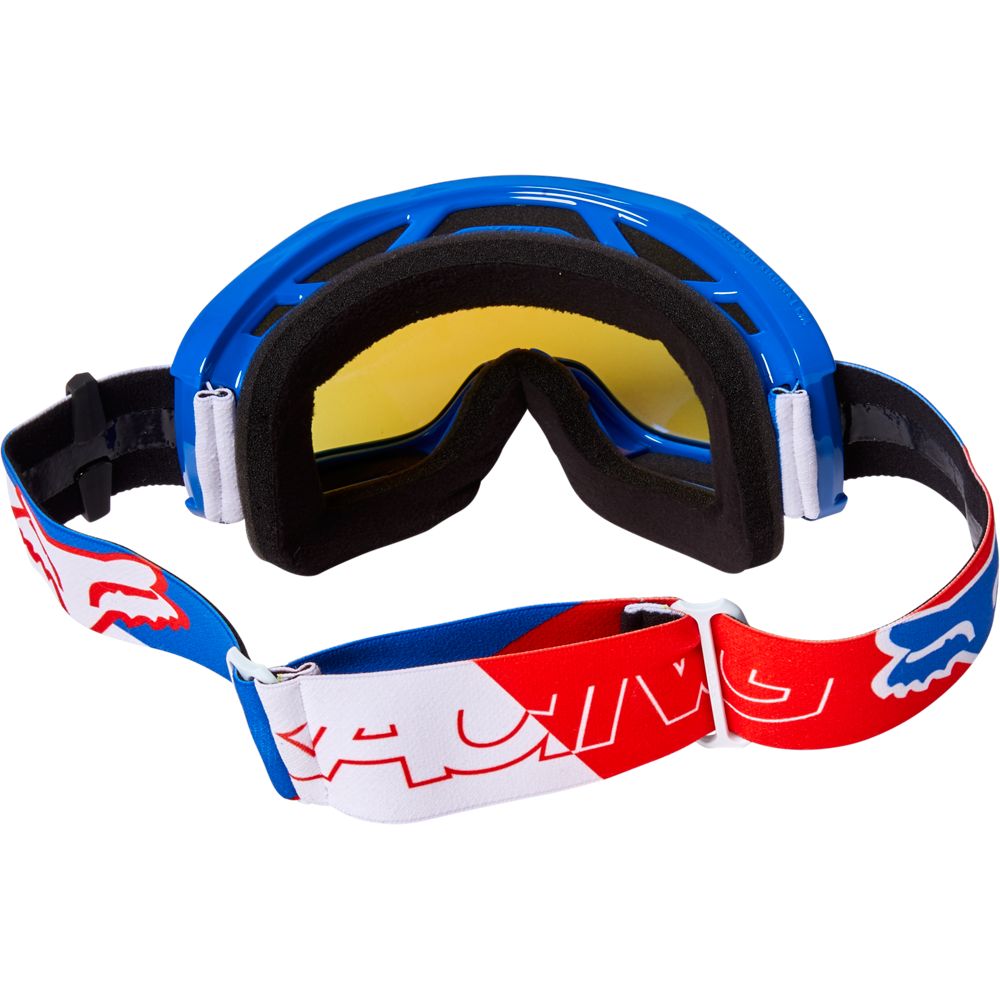 FOX Antiparra Moto Main Skew Espejada Blanco - Rideshop