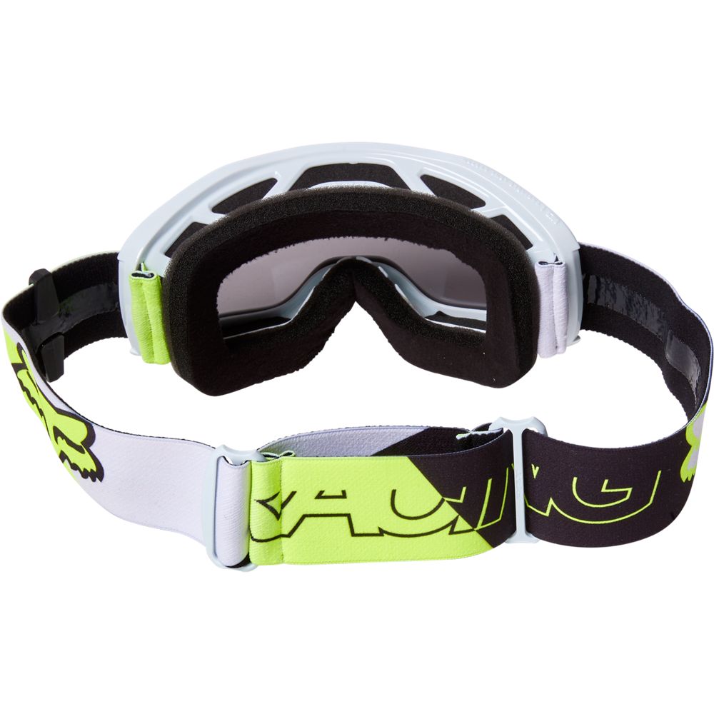 FOX Antiparra Moto Niño Main Skew Espejada Amarillo - Rideshop