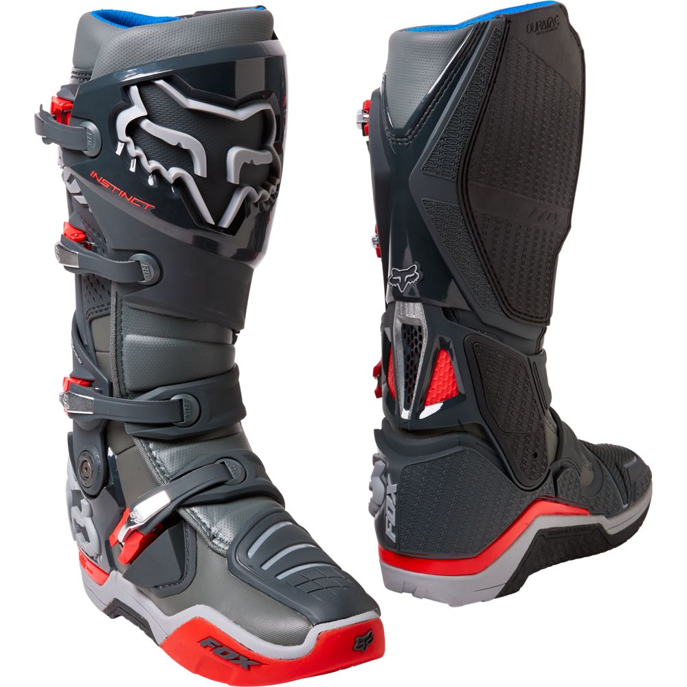 FOX Botas Moto Instinct Negro - Rideshop