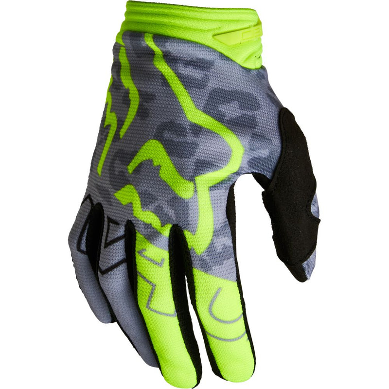 FOX Guantes Moto Niña 180 Skew Amarillo - Rideshop