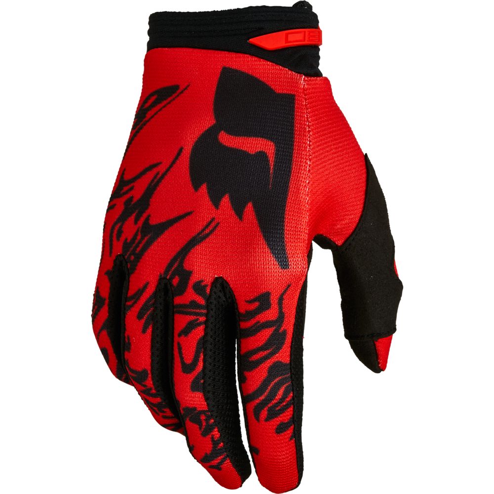 FOX Guantes Moto 180 Peril Rojo - Rideshop