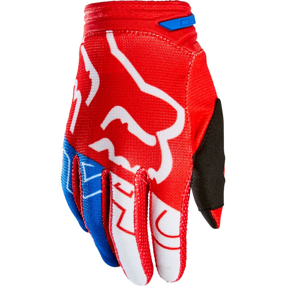 FOX Guantes Moto Niño 180 Skew Rojo - Rideshop