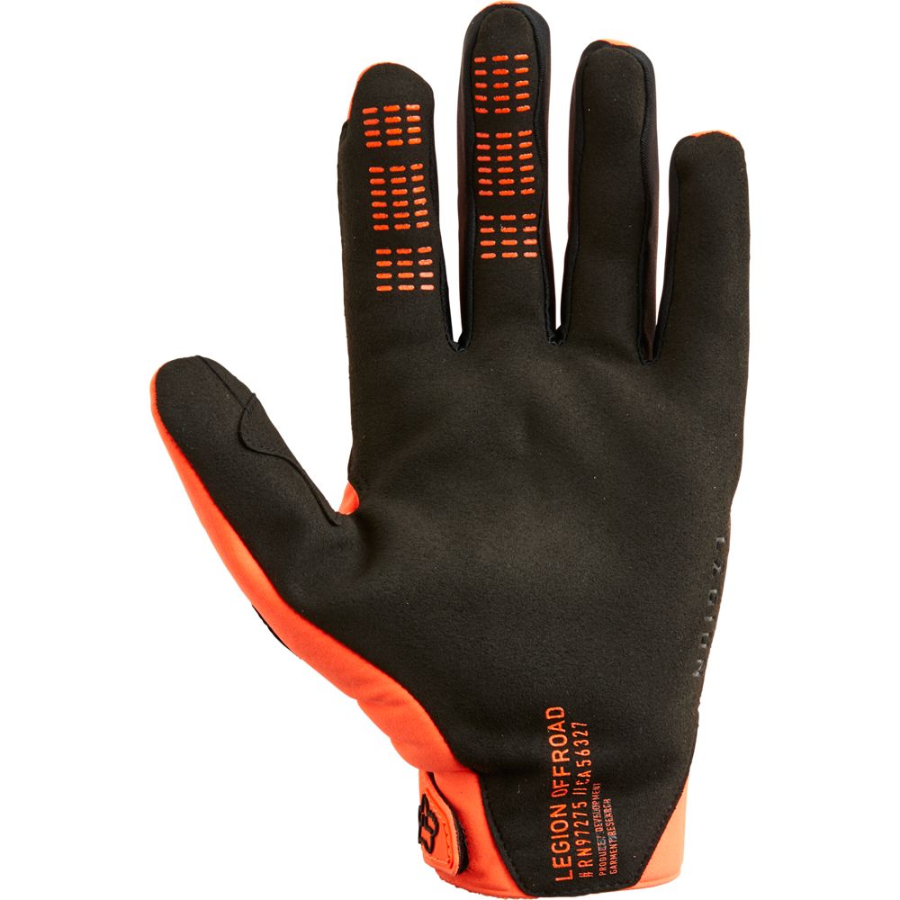 FOX Guantes Moto Legion Thermo Naranjo - Rideshop