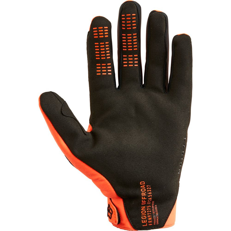 FOX Guantes Moto Legion Thermo Naranjo - Rideshop