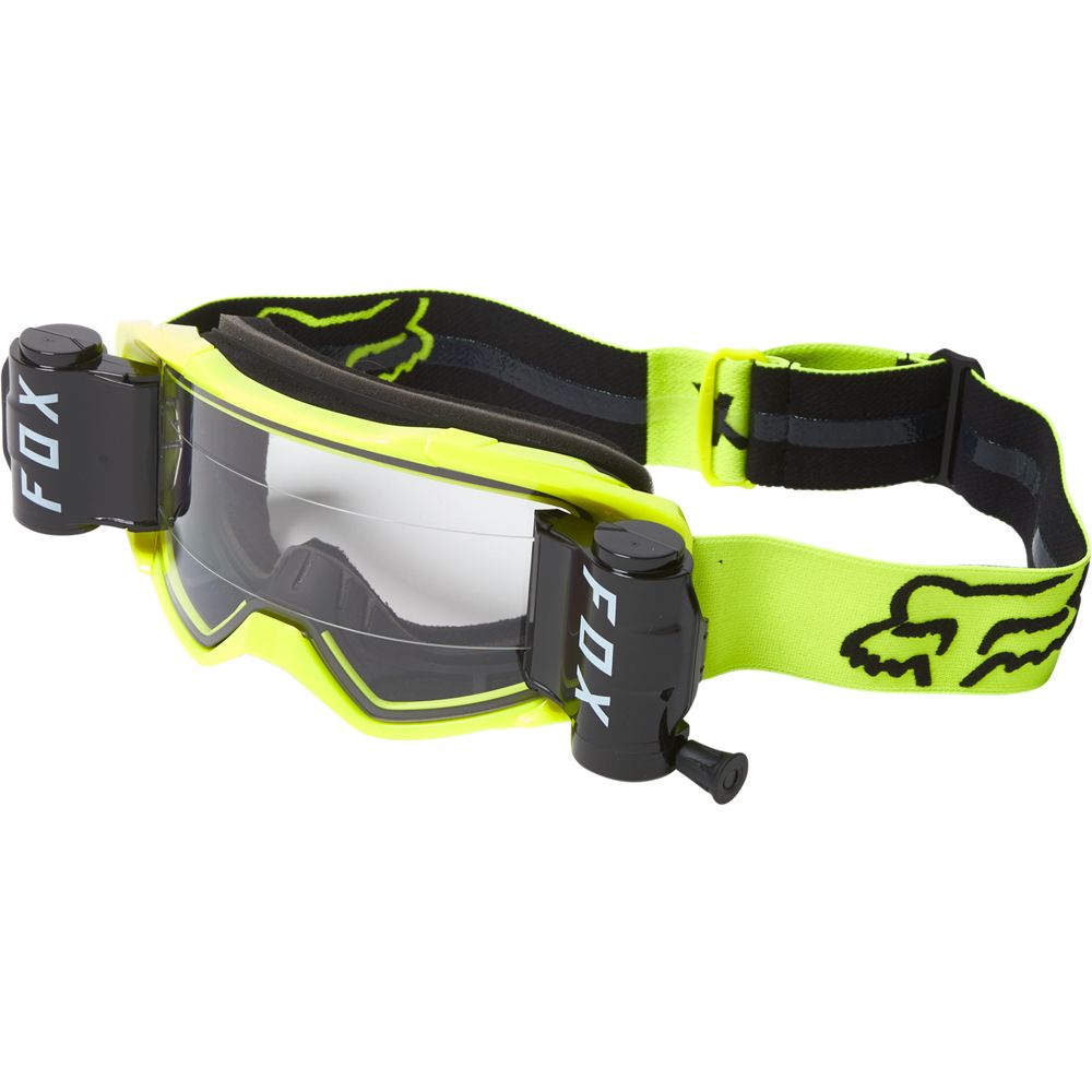 FOX Antiparras Moto Roll Off Vue Stray Naranjo - Rideshop