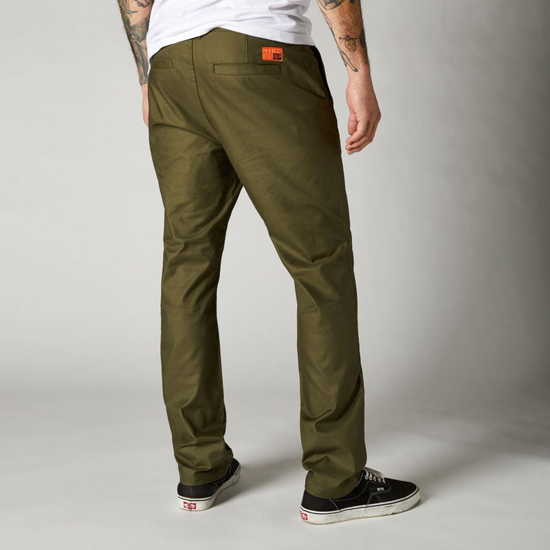 FOX Pantalon Lifestyle Essex Stretch Verde - Rideshop