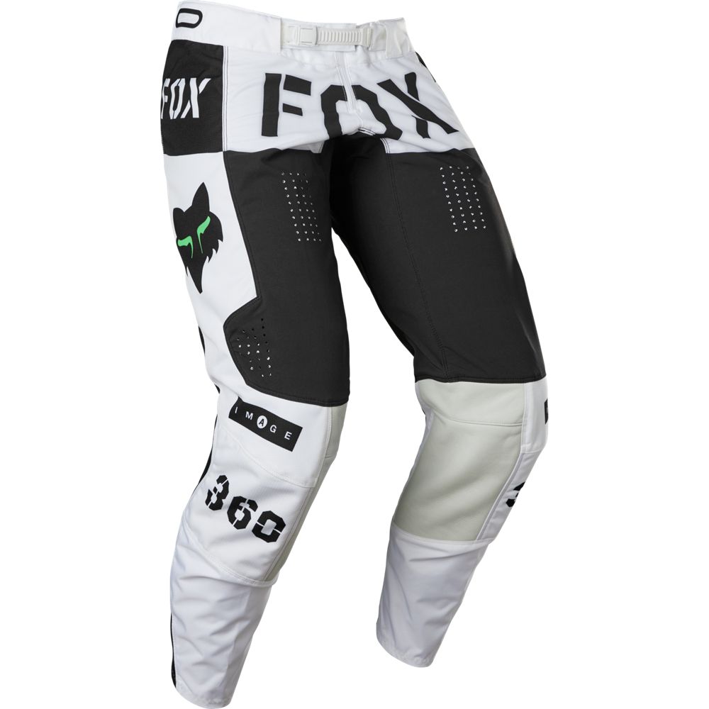FOX Pantalon Moto 360 Nobyl Blanco/Negro - Rideshop