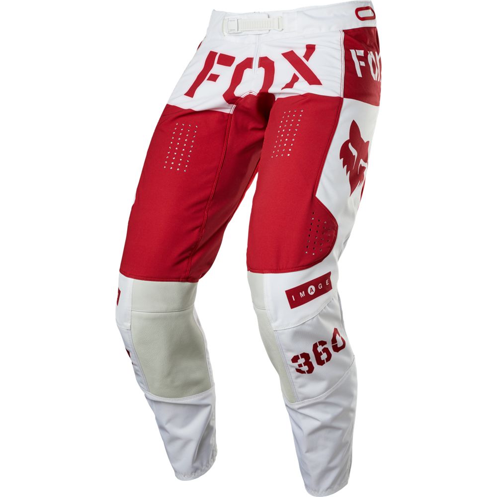 FOX Pantalon Moto 360 Nobyl Rojo/Negro - Rideshop