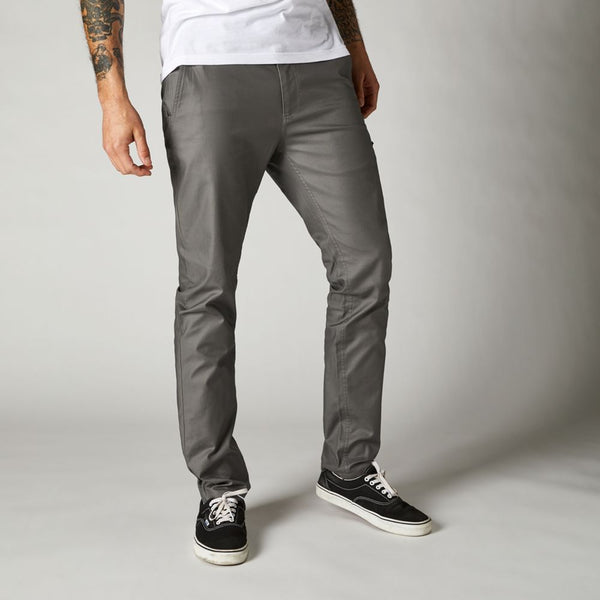 FOX Pantalon Lifestyle Essex Slim Elástico Gris - Rideshop