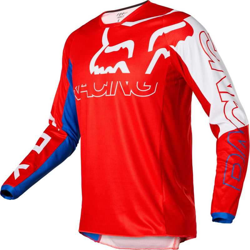 FOX Polera Moto 180 Skew Rojo - Rideshop