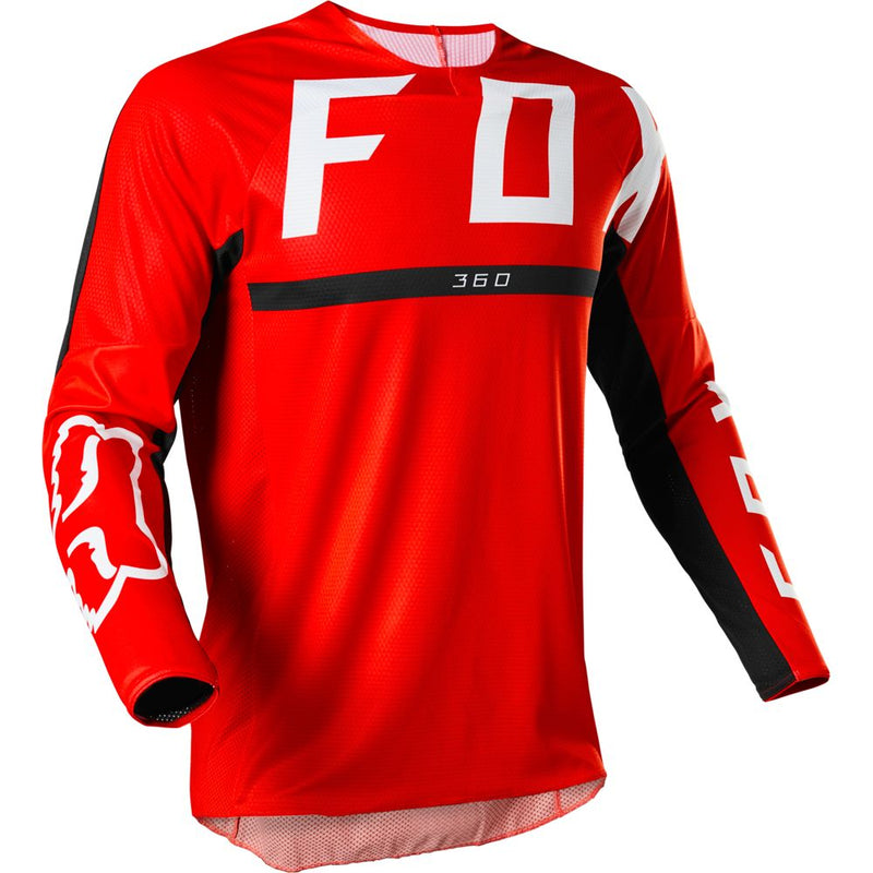 FOX Polera Moto 360 Merz Rojo-Rideshop