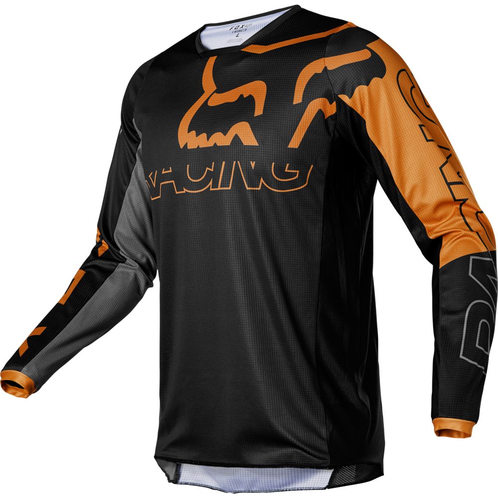 FOX Polera Moto 180 Skew Negro - Rideshop