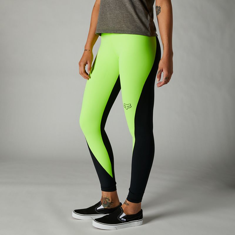 FOX Calzas Lifestyle Mujer Detour Amarillo - Rideshop