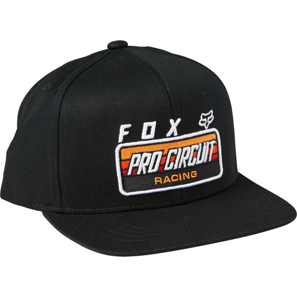 FOX Gorro Jockey Lifestyle Niño Pro Circuit Snapback Negro - Rideshop