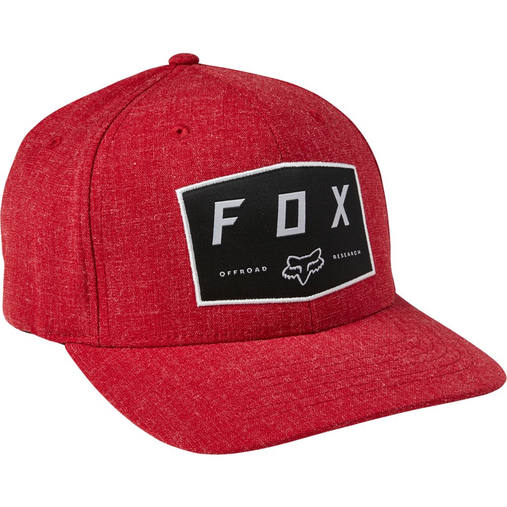 FOX Gorro Jockey Lifestyle Badge Flexfit Rojo - Rideshop