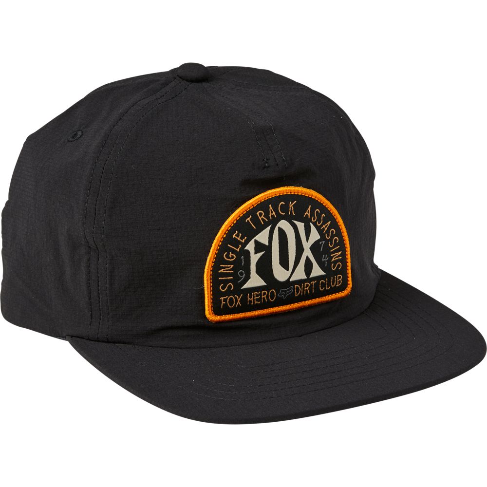 FOX Gorro Jockey Lifestyle Single Track Snapback Negro - Rideshop