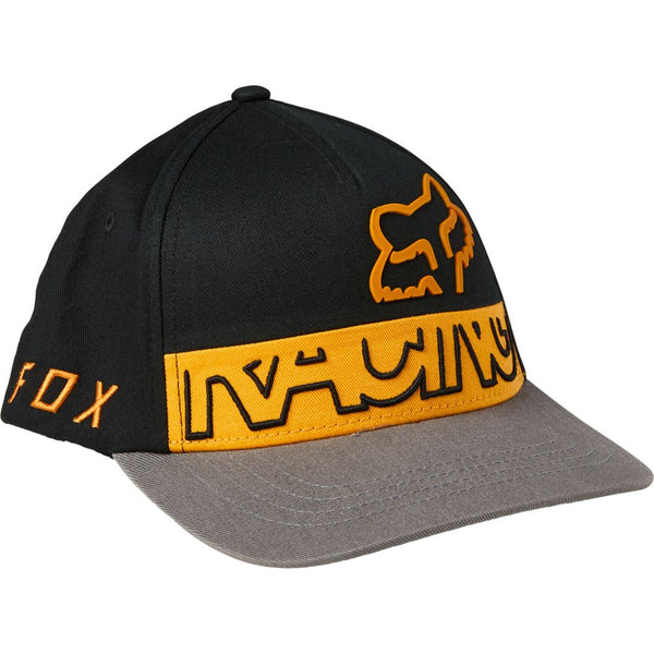 FOX Gorro Jockey Lifestyle Niño Skew Flexfit Negro - Rideshop