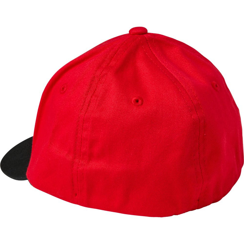 FOX Gorro Jockey Lifestyle Niño Skew Flexfit Rojo - Rideshop