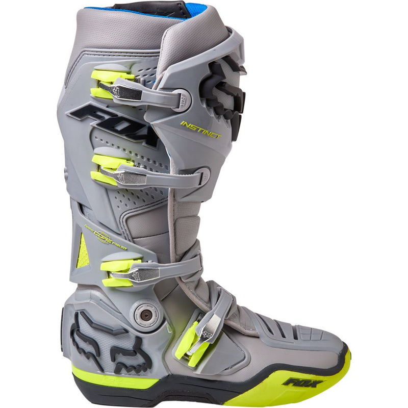 FOX Botas Moto Instinct Gris - Rideshop