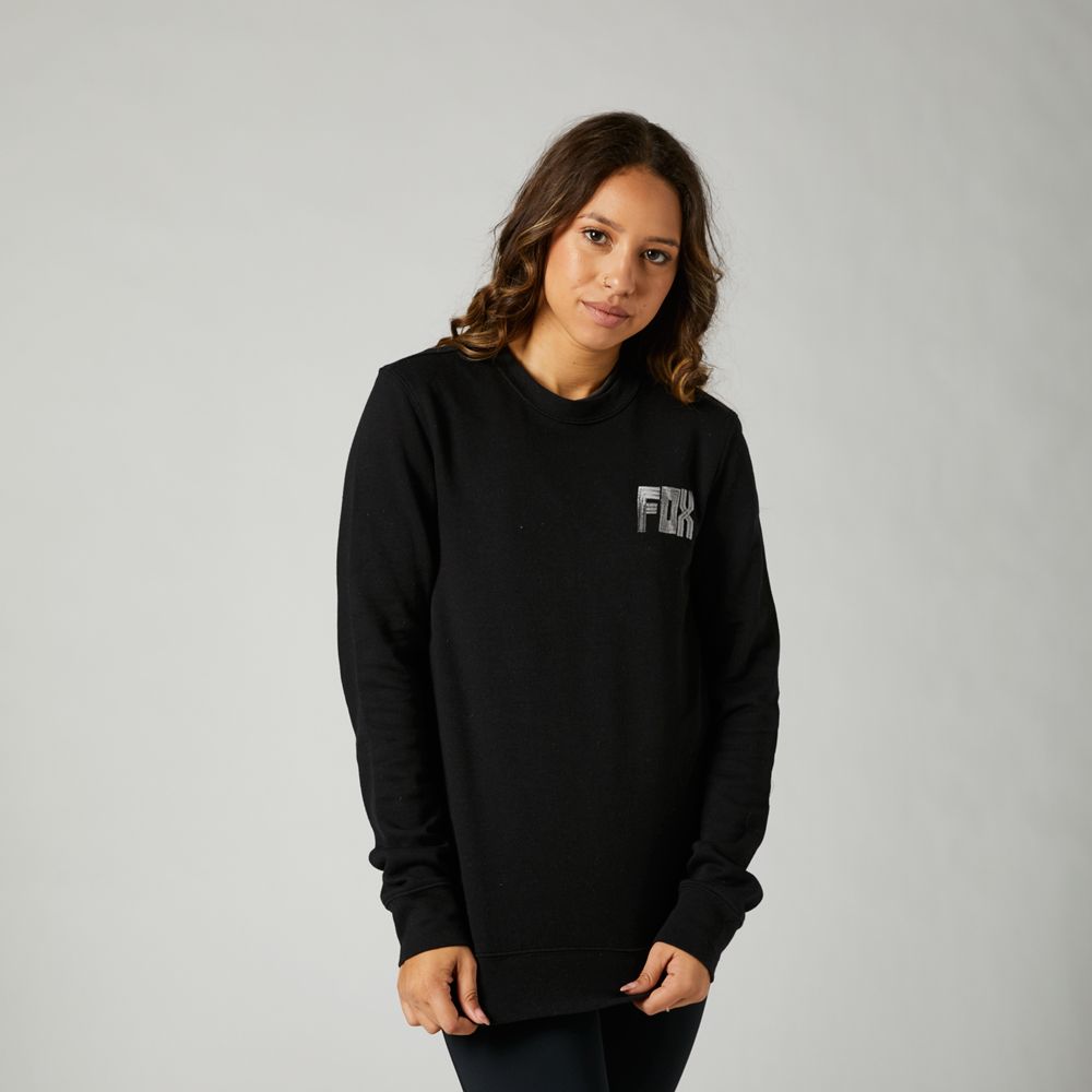 FOX Poleron Lifestyle Mujer Sent Negro - Rideshop