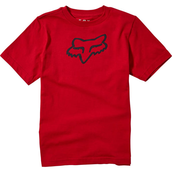 FOX Polera Lifestyle Niño Legacy Tee Rojo - Rideshop