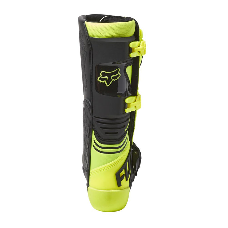 FOX Botas Moto Niño Comp Amarillo - Rideshop