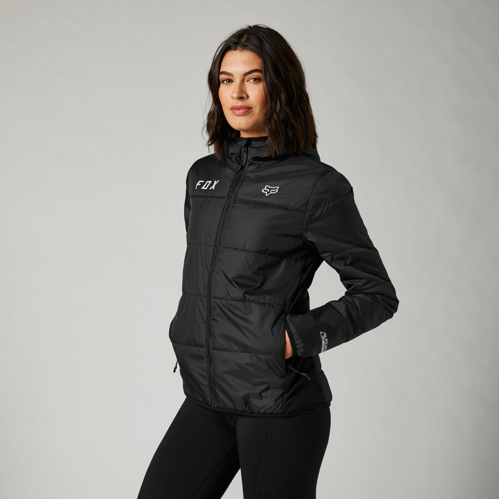 FOX Chaqueta Lifestyle Mujer Ridgeway Negro - Rideshop