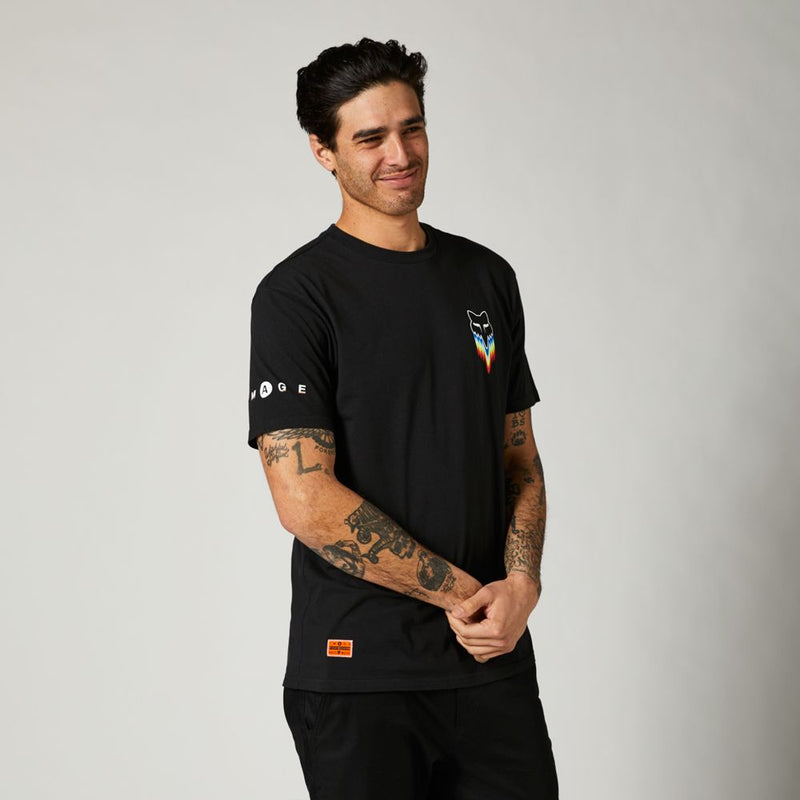 FOX Polera Lifestyle Premium Relm Negro - Rideshop