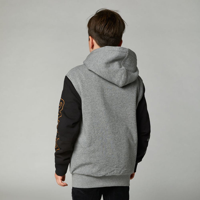 FOX Poleron Lifestyle Niño Skew Sherpa Gris - Rideshop