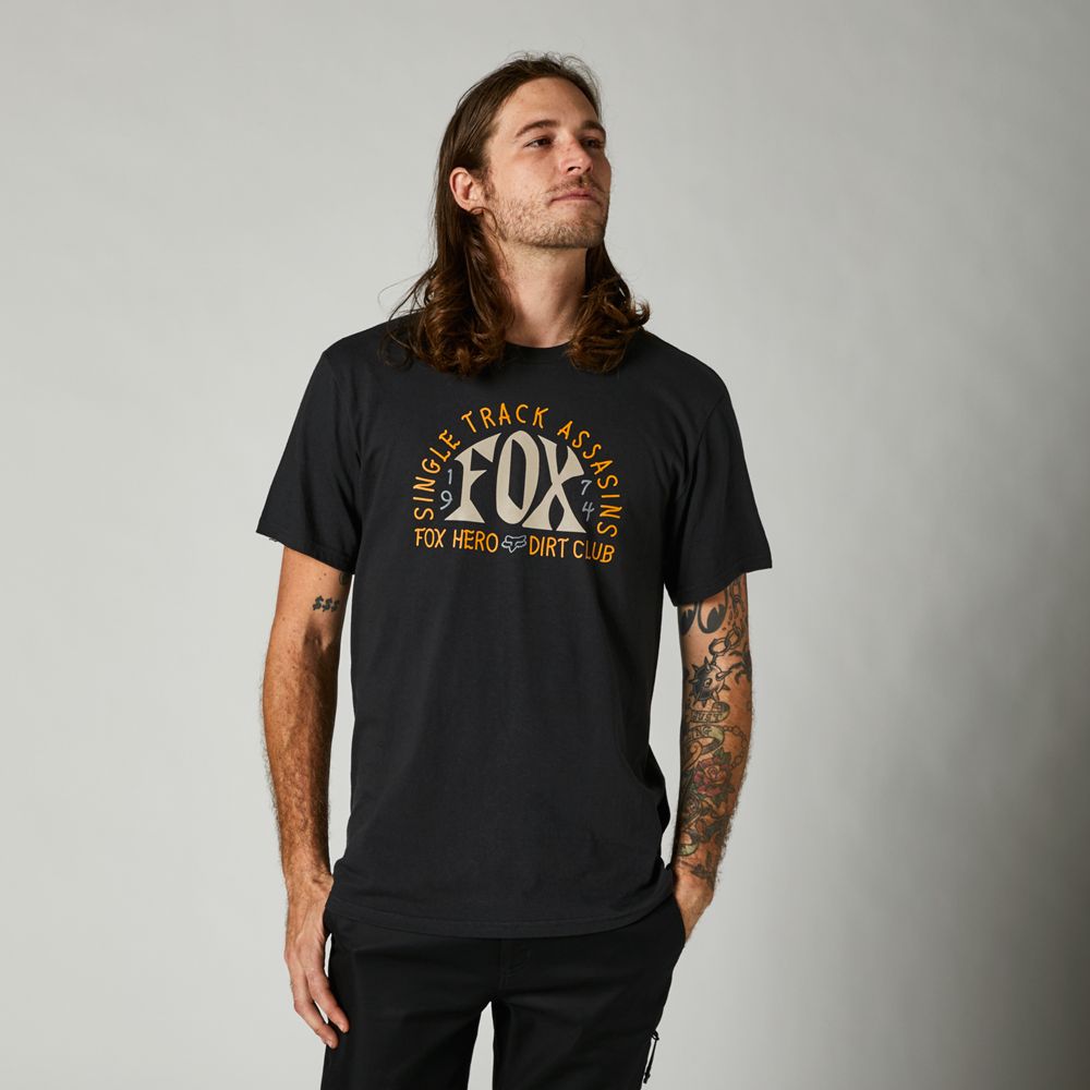 Polera Lifestyle Archer Negro Fox Racing - Rideshop