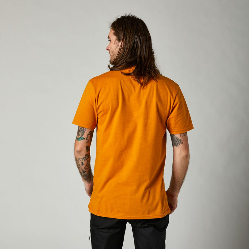 FOX Polera Lifestyle Premium Pushing Dirt Amarillo - Rideshop