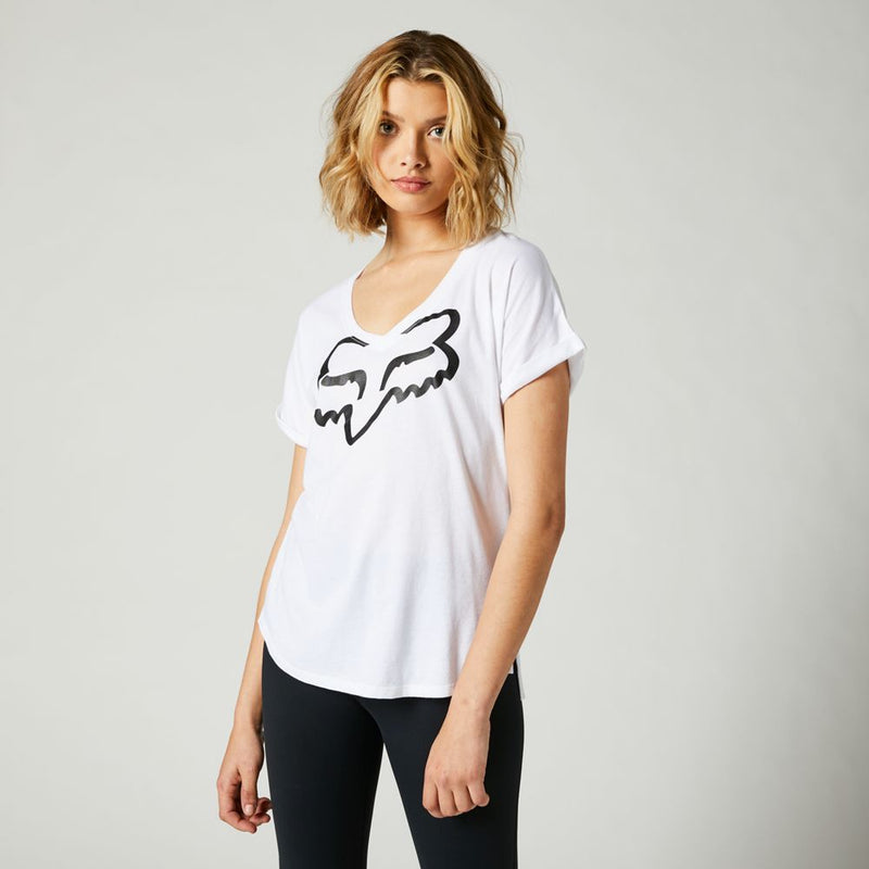 FOX Polera Lifestyle Mujer Boundary Blanco - Rideshop