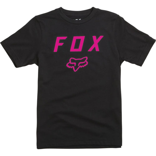 FOX Polera Lifestyle Niño Legacy Moth Tee Negro - Rideshop