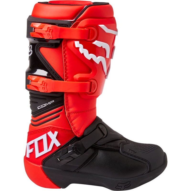 FOX Botas Moto Niño Comp Rojo - Rideshop