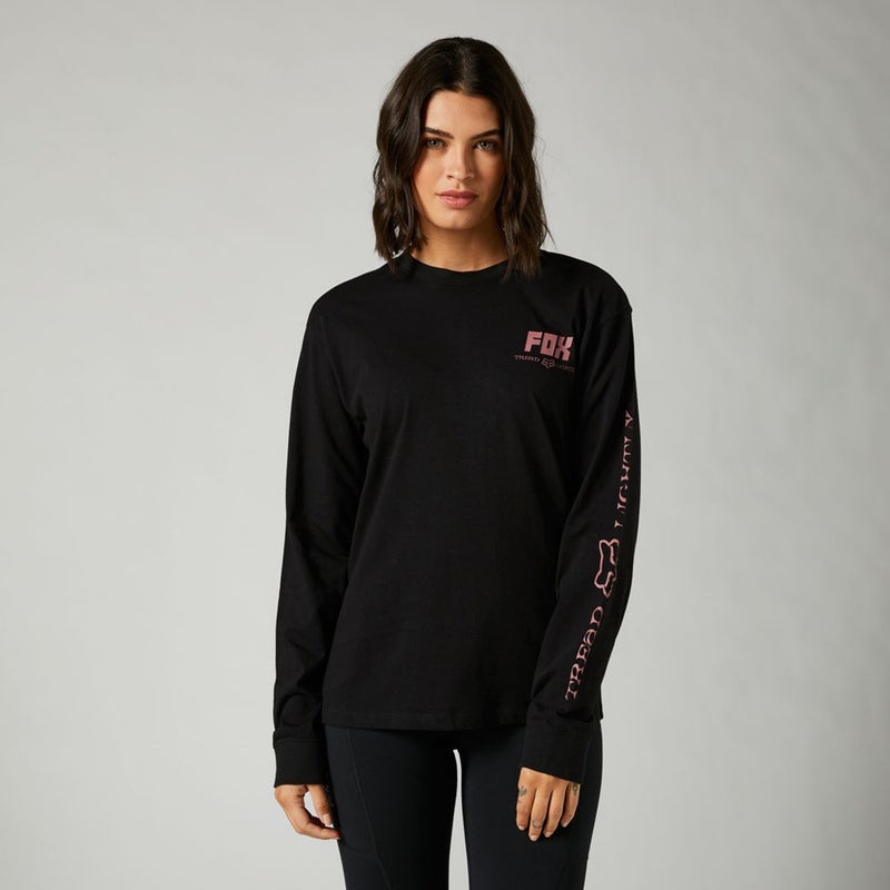 FOX Polera Lifestyle Mujer Tread Lightly Negro - Rideshop