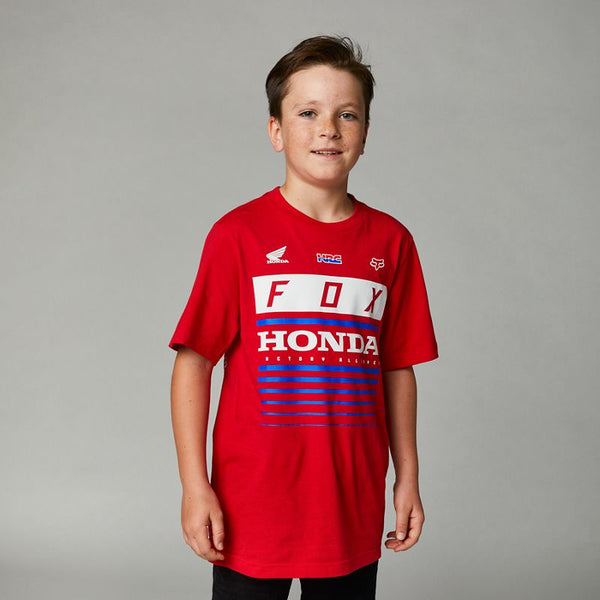 FOX Polera Lifestyle Niño Honda Rojo - Rideshop